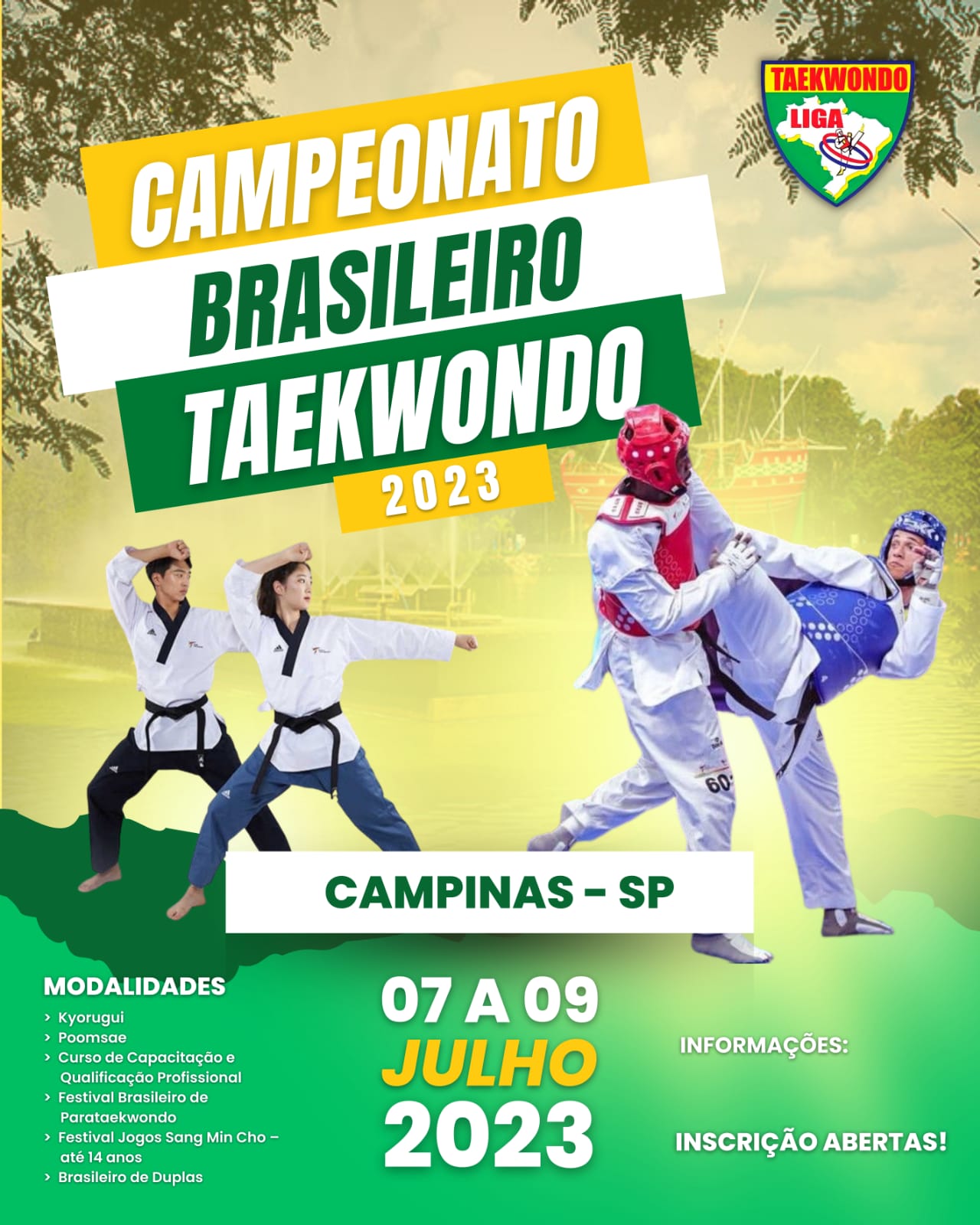 Campeonato brasileiro de Taekwondo 2023